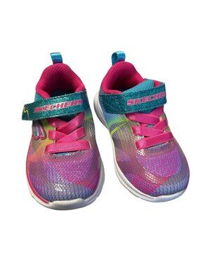 Skechers Toddler Girls Trainer Lite - Dash N' Dazzle - Size 5